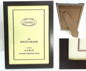 2cm Textured Brown frame