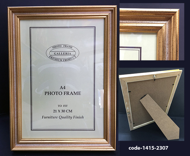 30 cm Gold Picture Ready Made Frame
